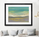 Sunset Study II by Jennifer Goldberger on GIANT ART - green abstract nature