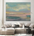 Sunset Study VI by Jennifer Goldberger on GIANT ART - pink abstract
