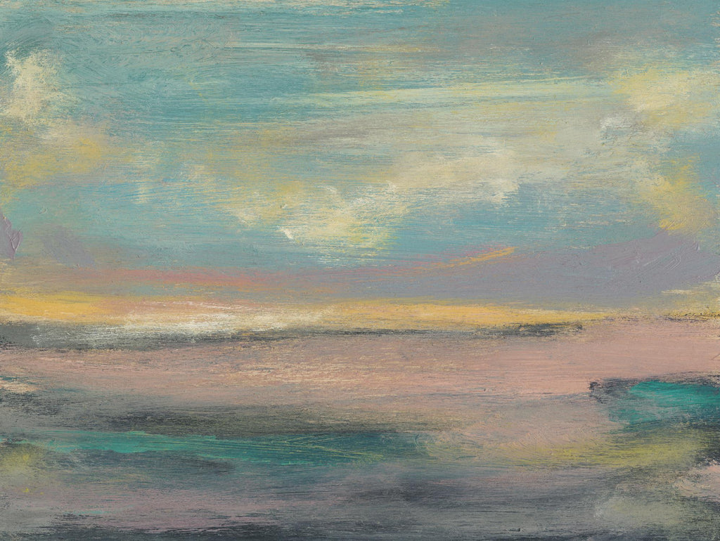 Sunset Study VI by Jennifer Goldberger on GIANT ART - pink abstract