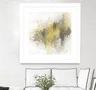 Saffron Abstract I by June Erica Vess on GIANT ART - yellow abstract abstract