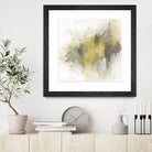 Saffron Abstract I by June Erica Vess on GIANT ART - yellow abstract abstract