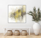 Saffron Abstract I by June Erica Vess on GIANT ART - yellow abstract abstract