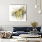 Saffron Abstract I by June Erica Vess on GIANT ART - yellow abstract abstract