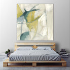 Footnote II by June Erica Vess on GIANT ART - blue abstract