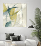 Footnote II by June Erica Vess on GIANT ART - blue abstract