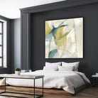 Footnote II by June Erica Vess on GIANT ART - blue abstract