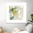 Footnote II by June Erica Vess on GIANT ART - blue abstract