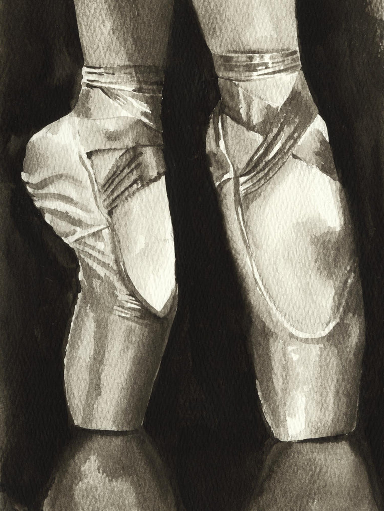 Ballet Shoes II by Grace Popp on GIANT ART - white leisure ballet