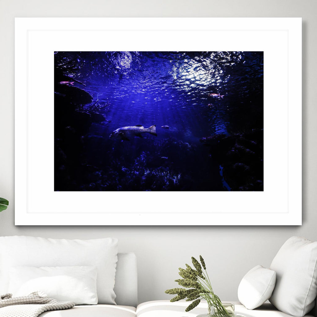 Océan noir par Pexels sur GIANT ART - scène de mer noire