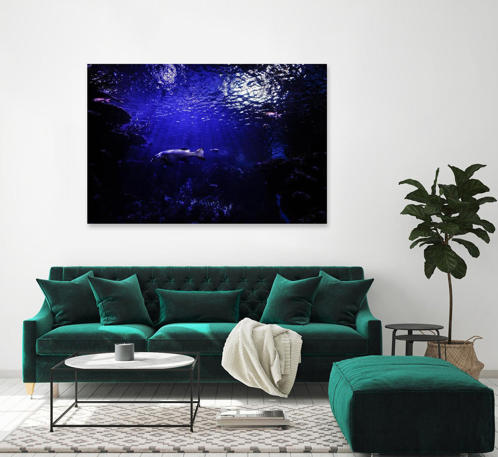 Dark Ocean by Pexels on GIANT ART - black sea scene