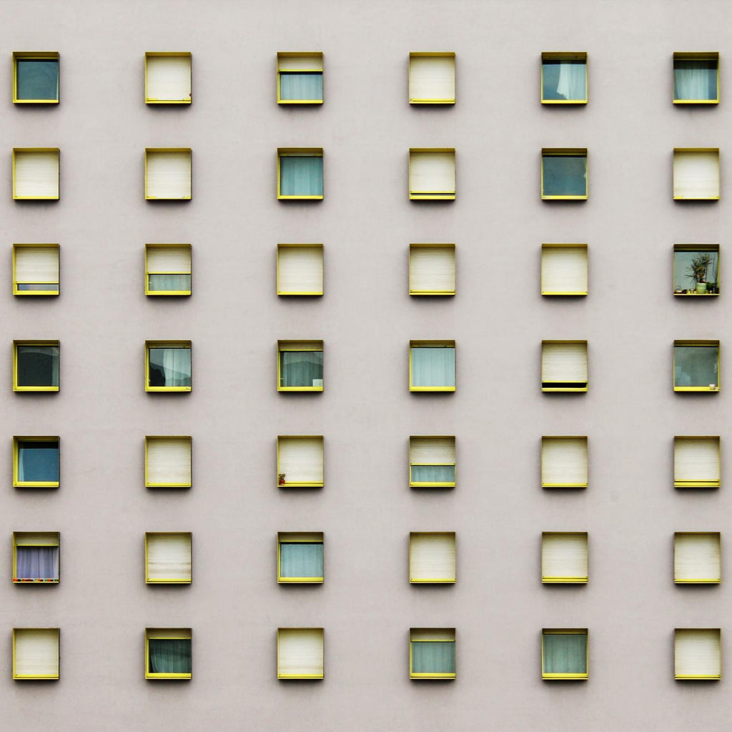 Windows II by Pexels on GIANT ART - yellow architectural