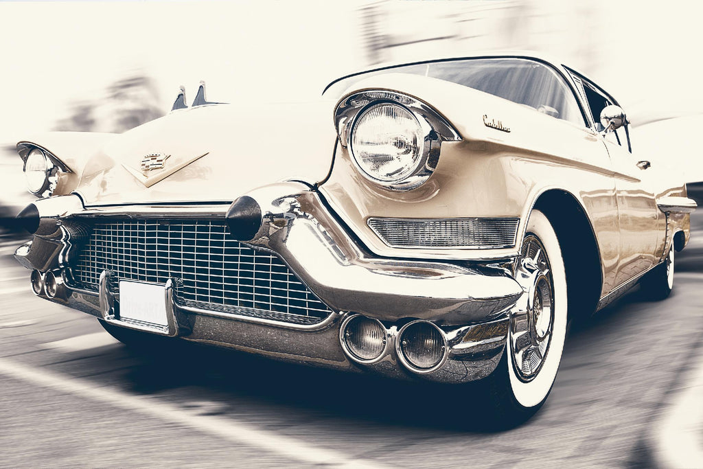 Cadillac by Pexels on GIANT ART - beige vehicle