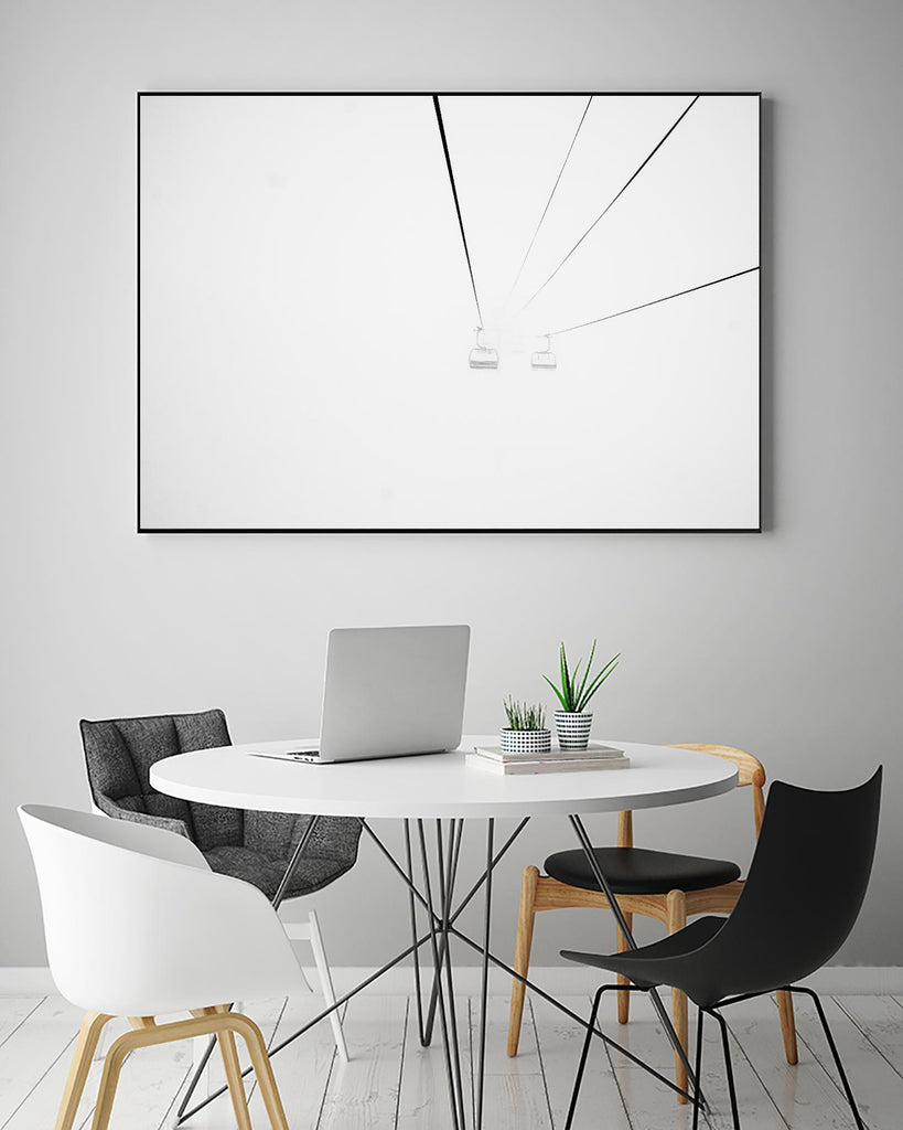 Chair Lift  par Pexels sur GIANT ART - loisir noir
