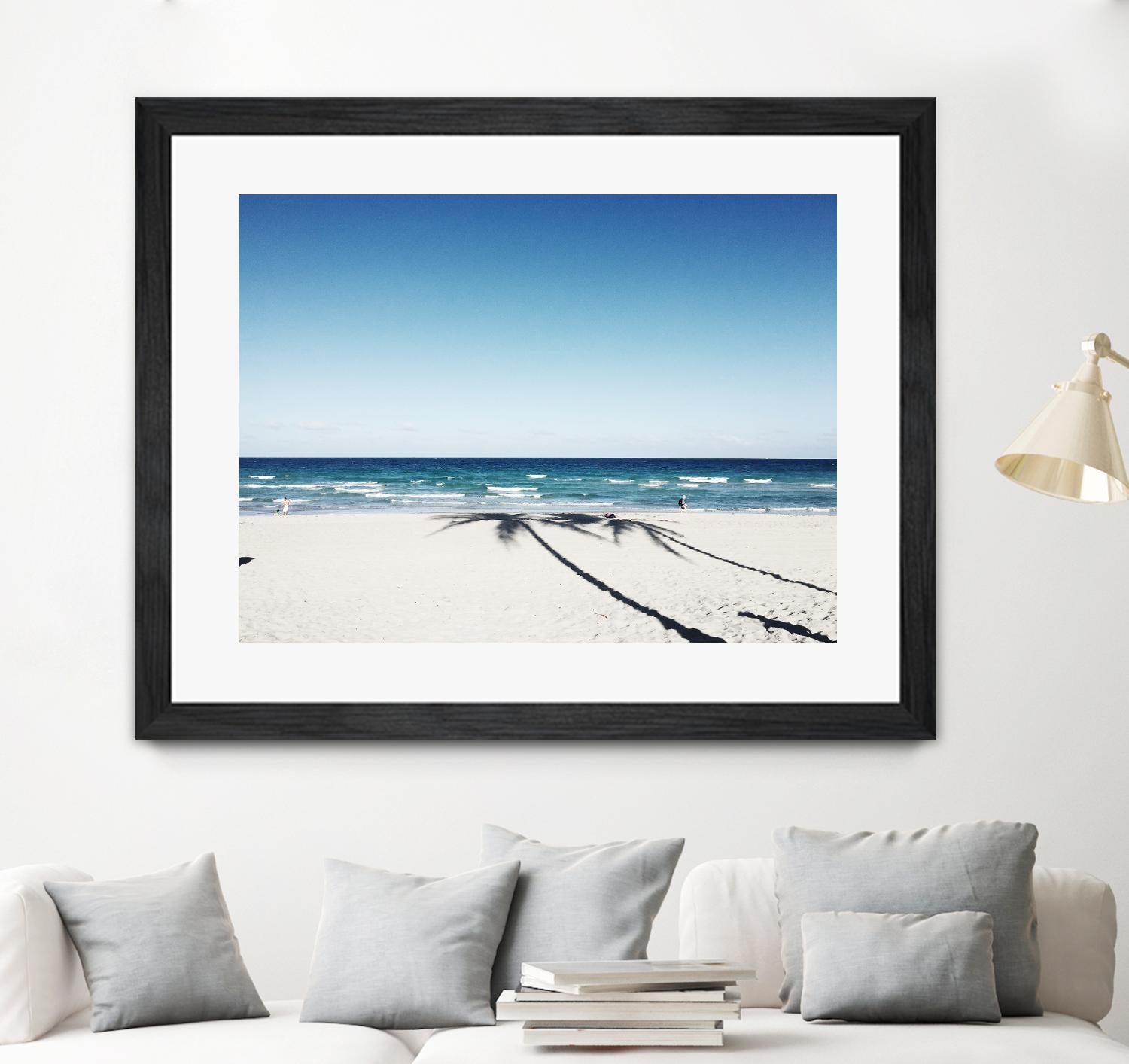 The view by Pexels on GIANT ART - beige sea scene