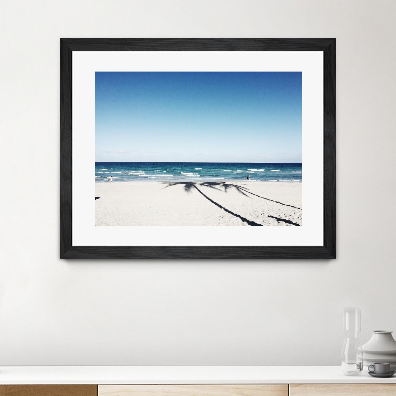 The view by Pexels on GIANT ART - beige sea scene