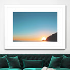 Sunset by Pexels on GIANT ART - blue sea scene