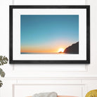 Sunset by Pexels on GIANT ART - blue sea scene