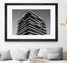 Architectural tower by Pexels on GIANT ART - white architectural