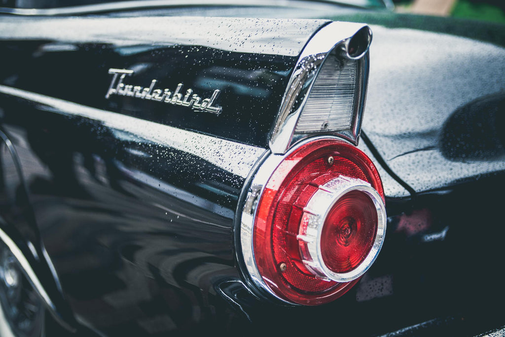 Thunderbird by Pexels on GIANT ART - red vehicle