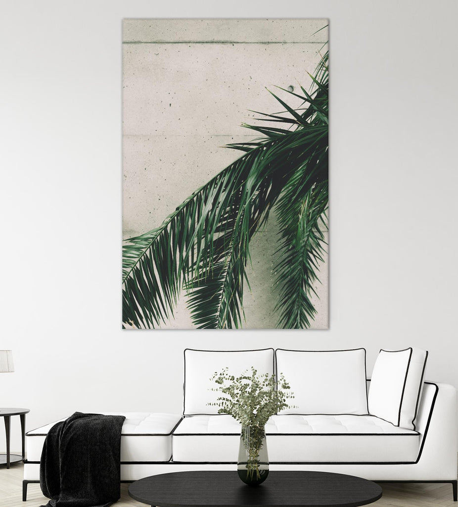 Tropical leaves by Pexels on GIANT ART - beige tropical