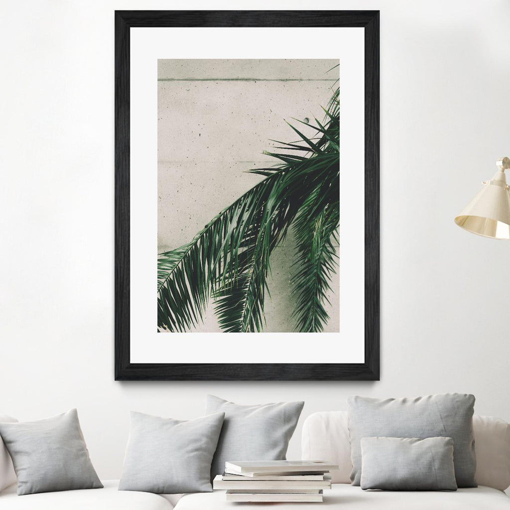 Tropical leaves by Pexels on GIANT ART - beige tropical