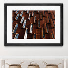 Windows III by Pexels on GIANT ART - black architectural