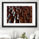 Windows III by Pexels on GIANT ART - black architectural