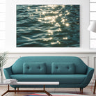 Sea sparkles by Pexels on GIANT ART - yellow sea scene