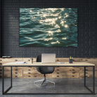 Sea sparkles by Pexels on GIANT ART - yellow sea scene