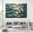 Sea sparkles by Pexels on GIANT ART - yellow sea scene