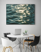 Sea sparkles by Pexels on GIANT ART - yellow sea scene