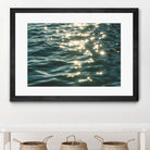 Sea sparkles by Pexels on GIANT ART - yellow sea scene