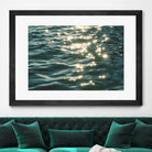 Sea sparkles by Pexels on GIANT ART - yellow sea scene