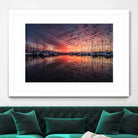 Mooring by Pexels on GIANT ART - purple nautical