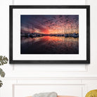 Mooring by Pexels on GIANT ART - purple nautical