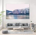 Mountains lake by Pexels on GIANT ART - blue landscape