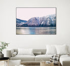 Mountains lake by Pexels on GIANT ART - blue landscape