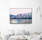 Mountains lake by Pexels on GIANT ART - blue landscape