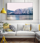 Mountains lake by Pexels on GIANT ART - blue landscape