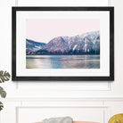 Mountains lake by Pexels on GIANT ART - blue landscape