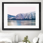 Mountains lake by Pexels on GIANT ART - blue landscape