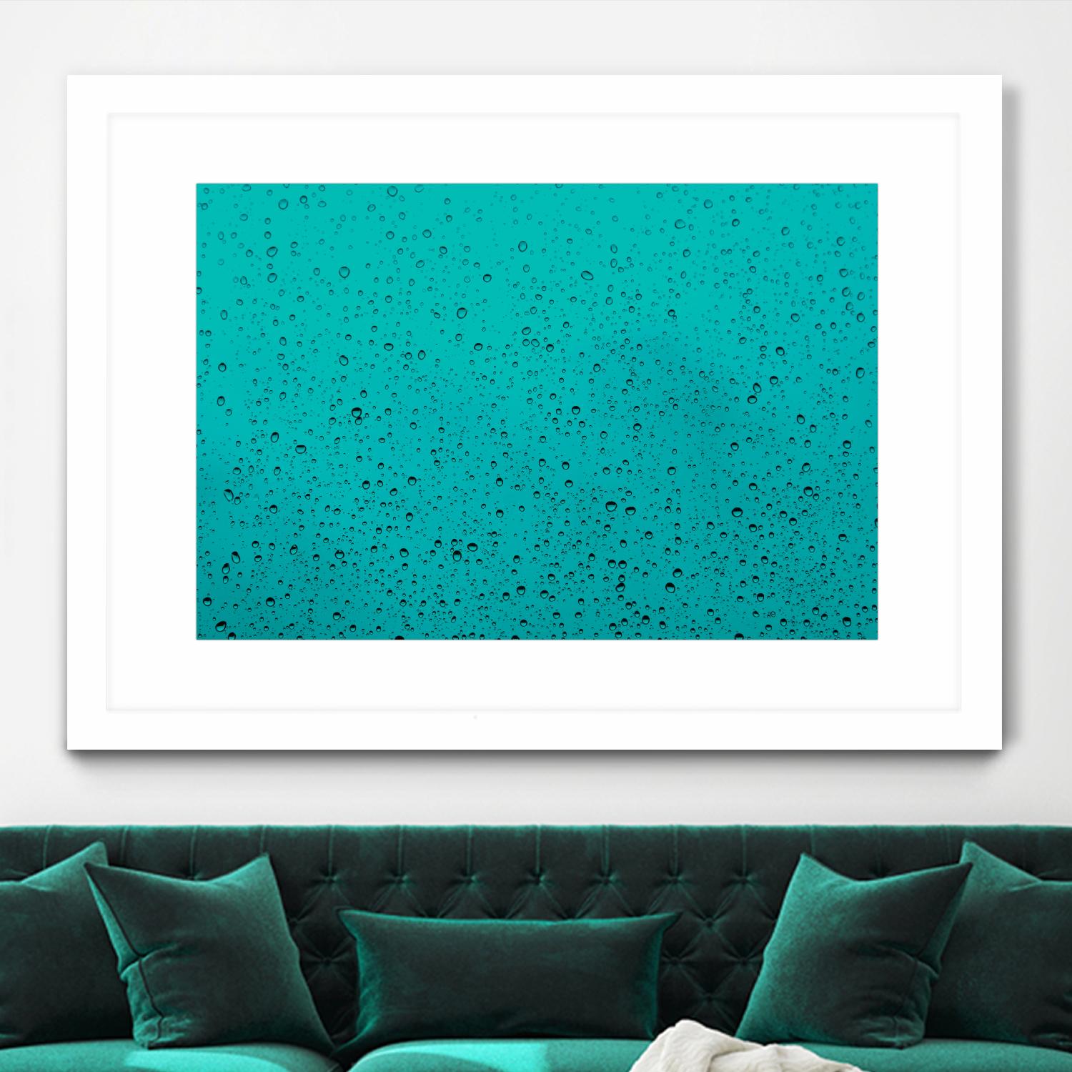 Waterdrops by Pexels on GIANT ART - black everyday life