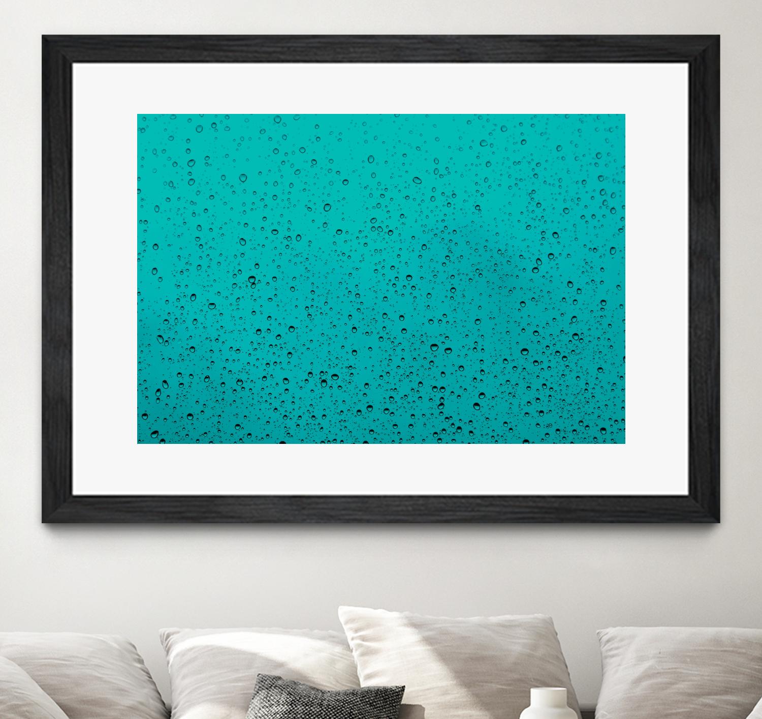 Waterdrops by Pexels on GIANT ART - black everyday life