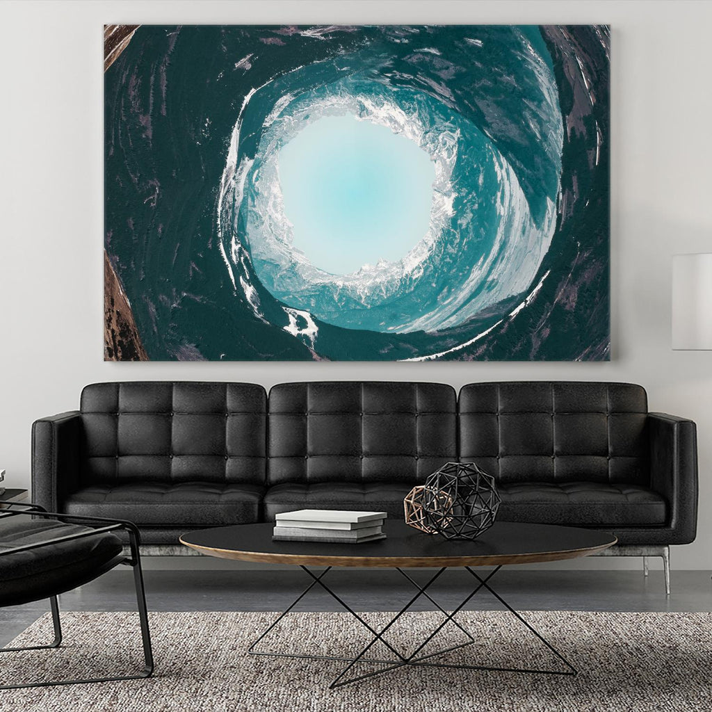 High tide illusion by Pexels on GIANT ART - white photo art