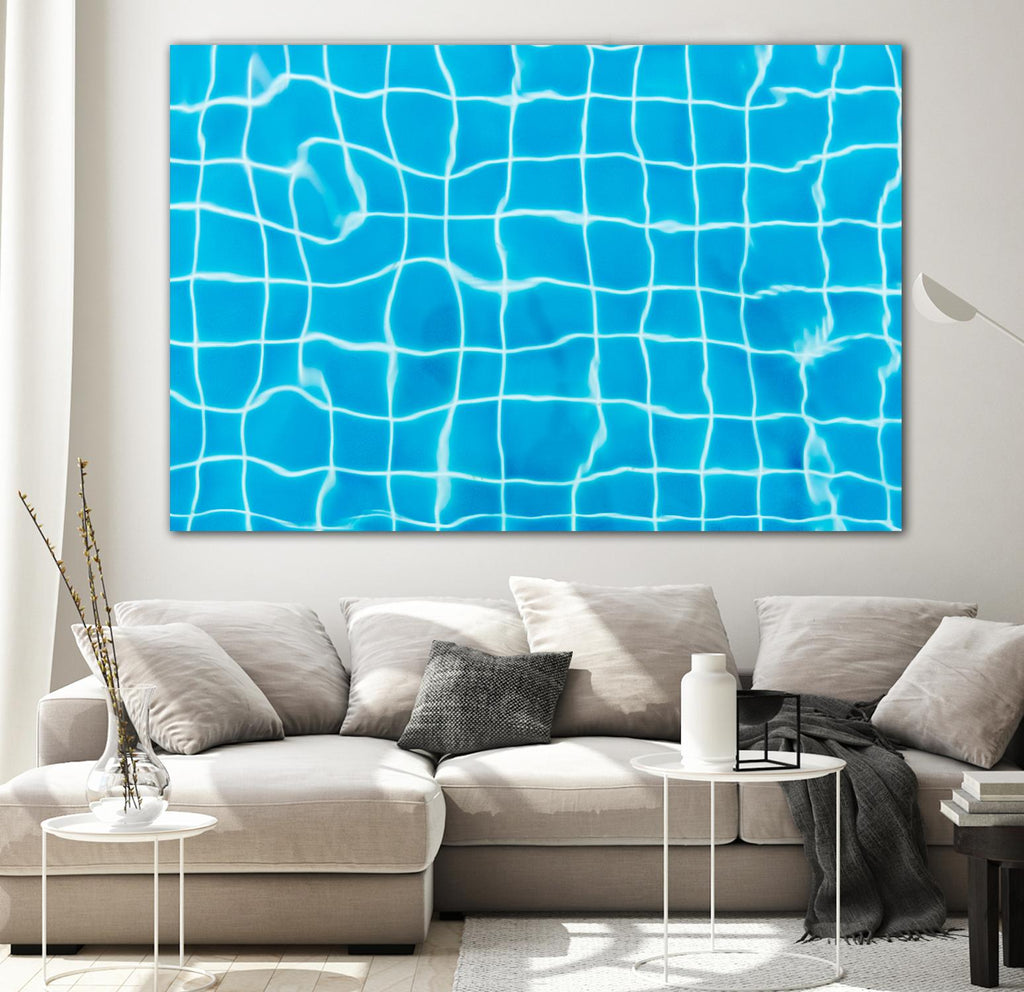 Pool lines by Pexels on GIANT ART - white leisure