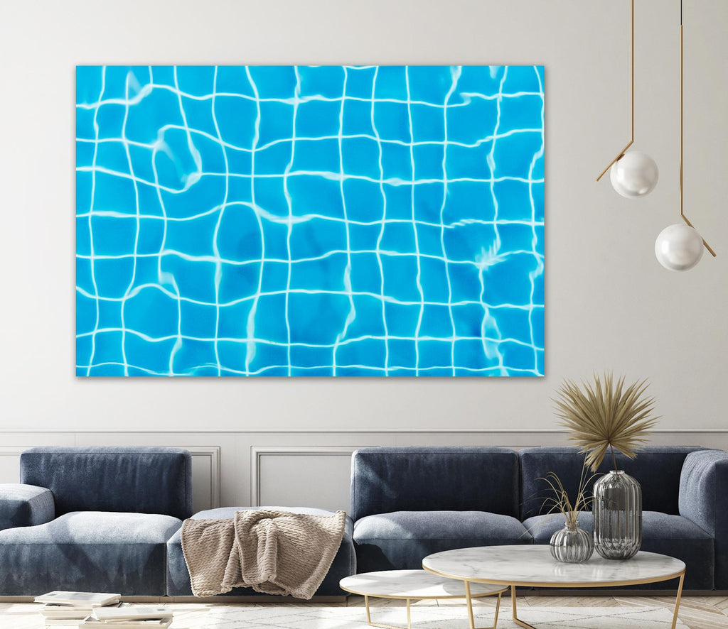 Pool lines by Pexels on GIANT ART - white leisure
