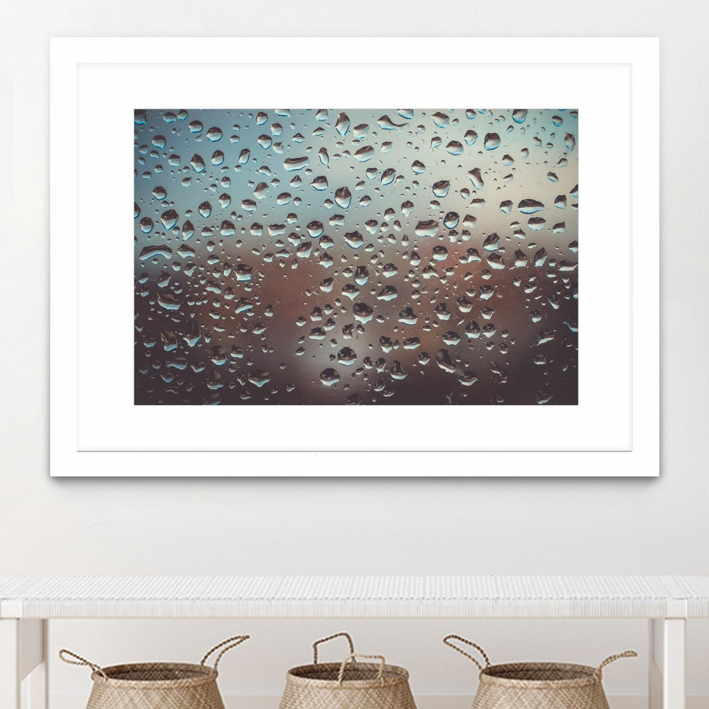 Rain drops par Pexels sur GIANT ART - art photo brun