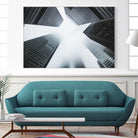 Skyline by Pexels on GIANT ART - white architectural