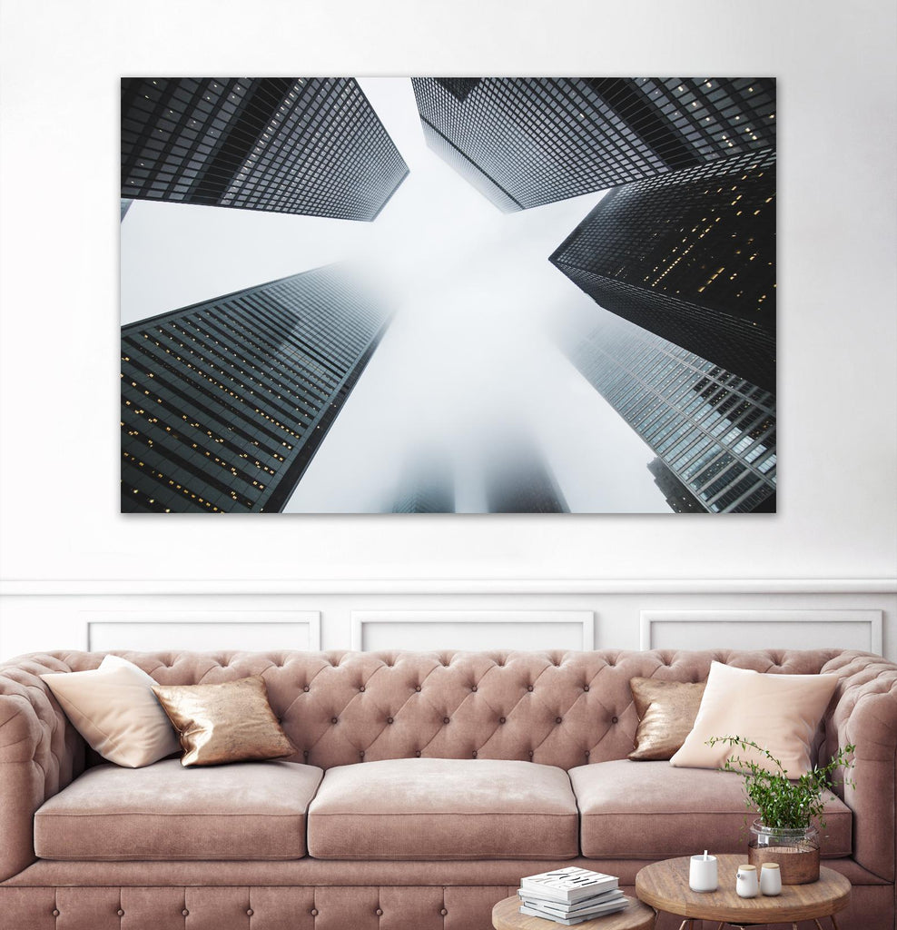 Skyline by Pexels on GIANT ART - white architectural