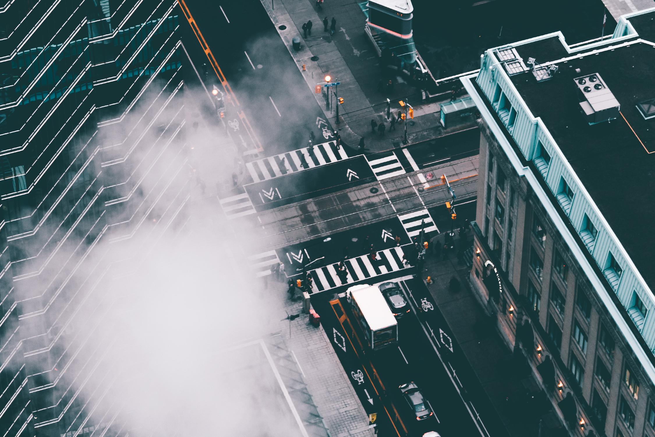 The street by Pexels on GIANT ART - white city scene